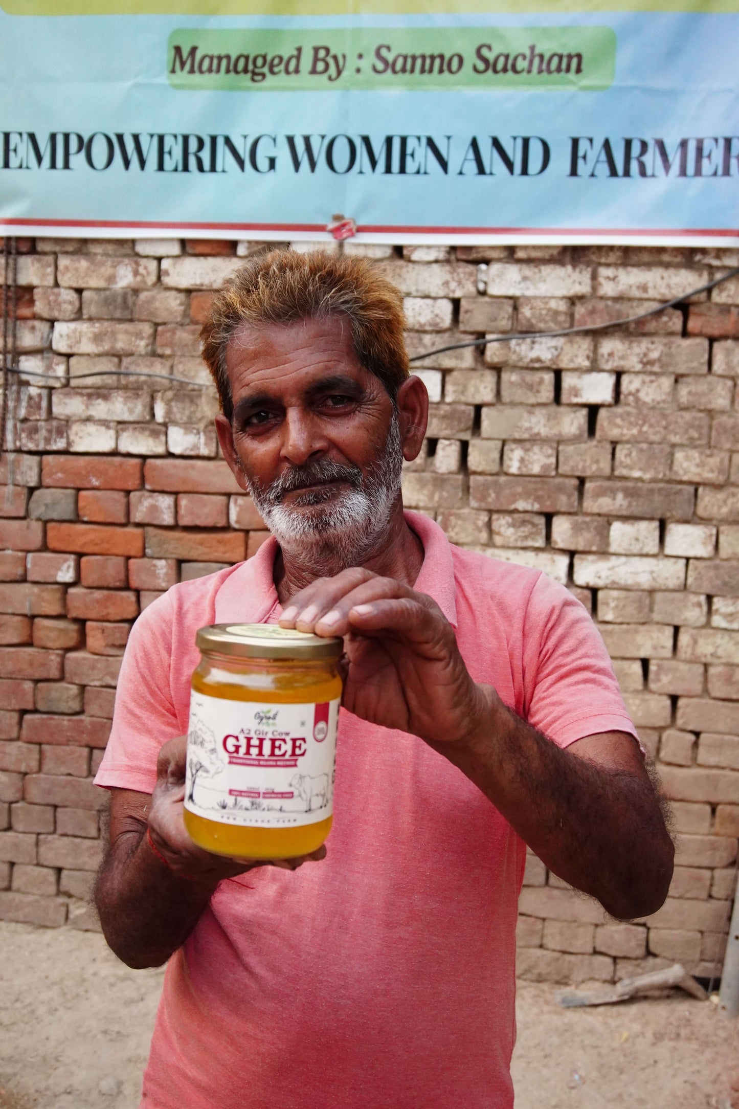 A2 Gir Cow Ghee | Bilona Churned | From Grass-Fed Desi Gir Cows | Made in VILLAGE (From Free Roaming Cows), Not Gaushala