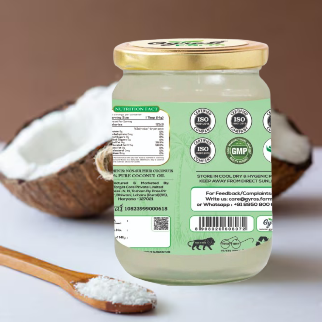 Winter Special | Stone Pressed Coconut Oil Jar