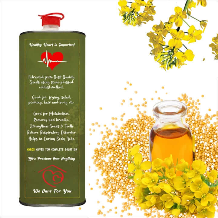 5 ltr mustard oil bottle