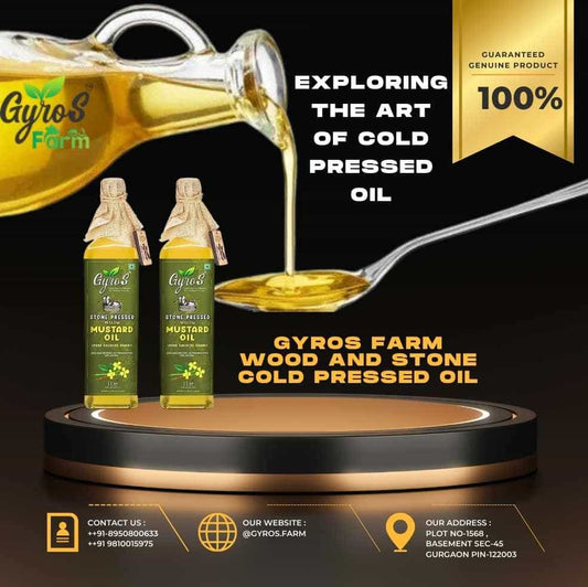 Cold Pressed Oil: Exploring the Art of Gyros Wood & Stone Cold Pressed Oil