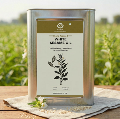 Stone Cold Pressed White Sesame Oil
