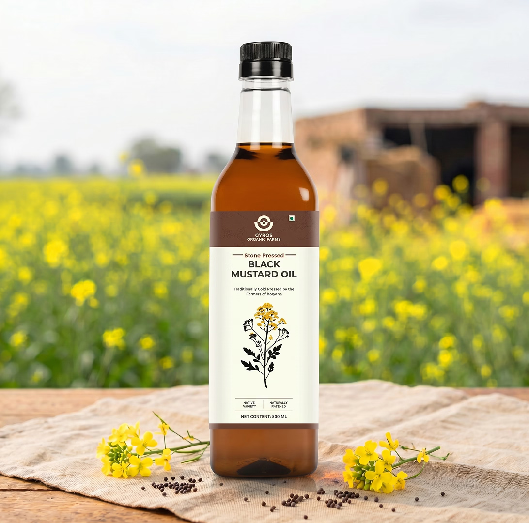 Stone Cold Pressed Black Mustard Oil