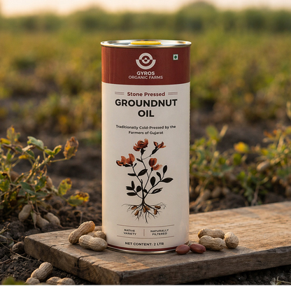 Stone Cold Pressed Groundnut Oil