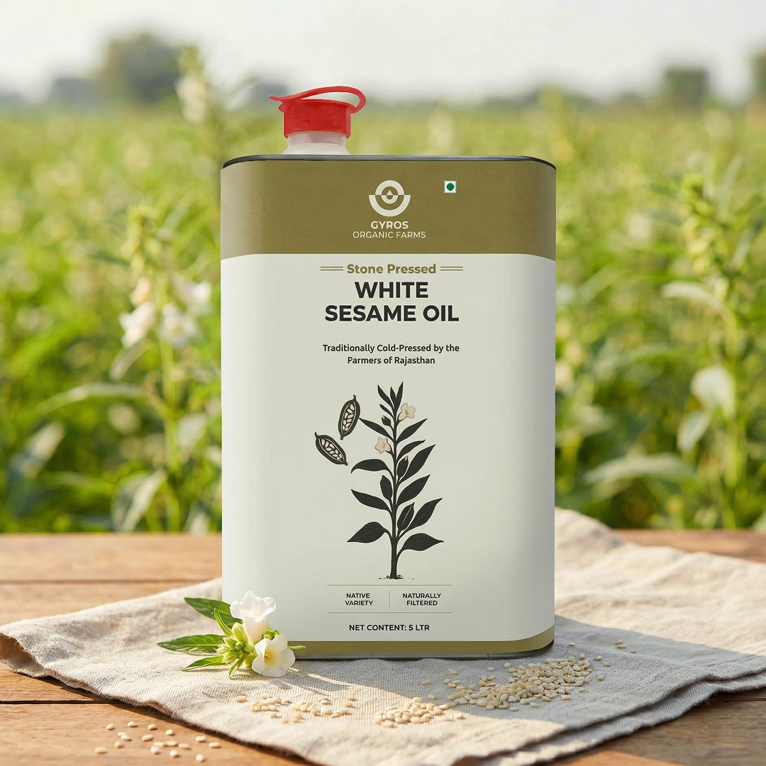 Stone Cold Pressed White Sesame Oil