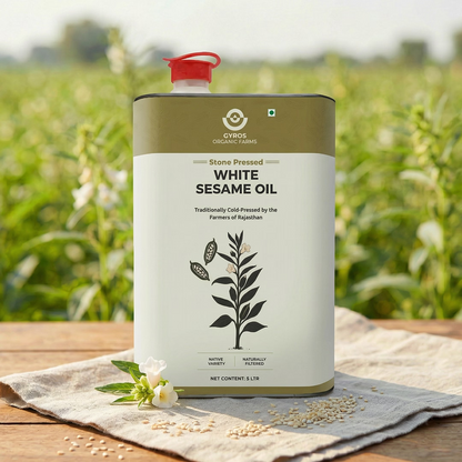 Stone Cold Pressed White Sesame Oil
