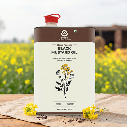 Stone Cold Pressed Black Mustard Oil