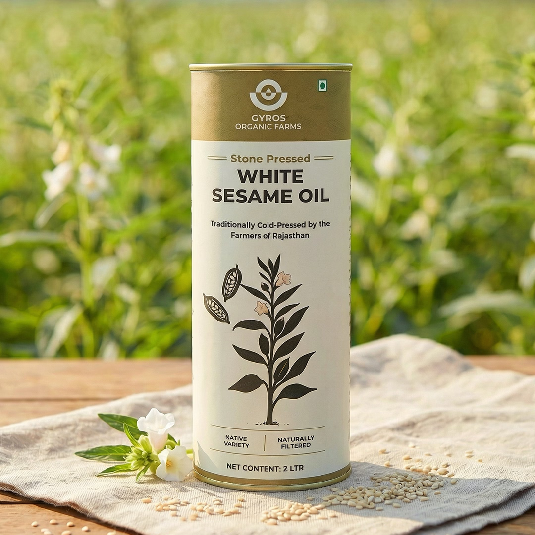 Stone Cold Pressed White Sesame Oil