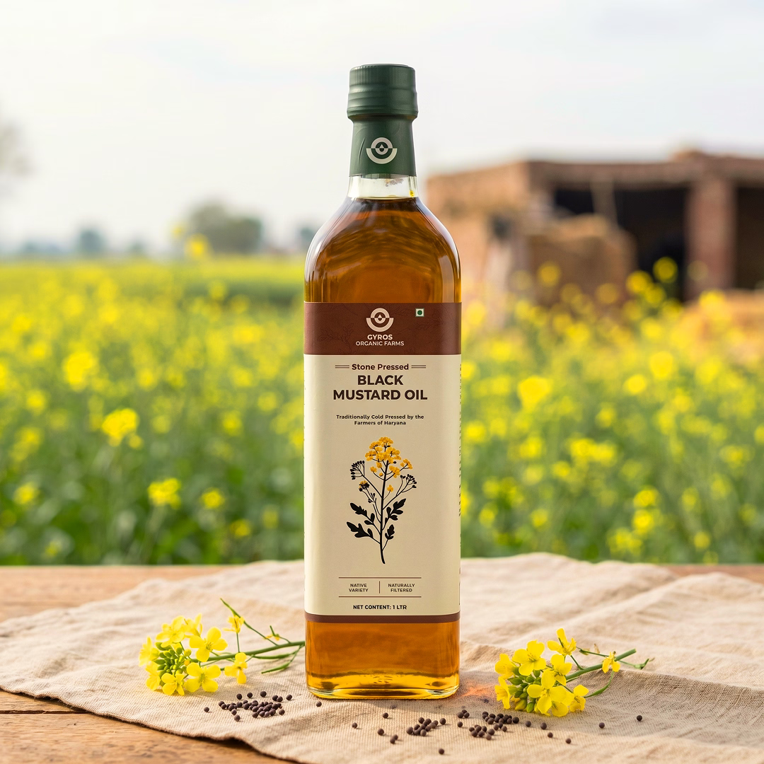 Stone Cold Pressed Black Mustard Oil