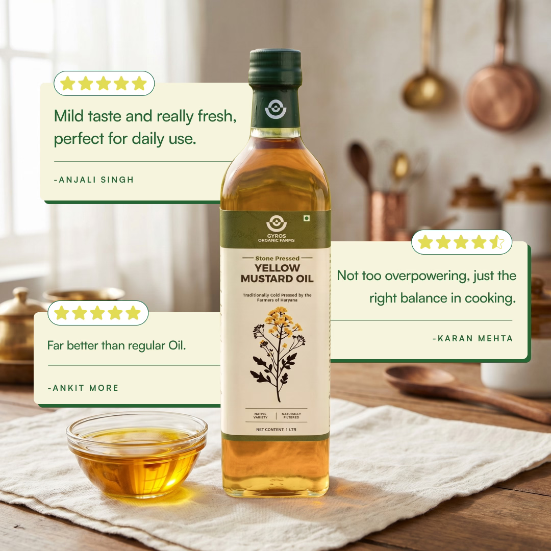 Stone Cold Pressed Yellow Mustard Oil