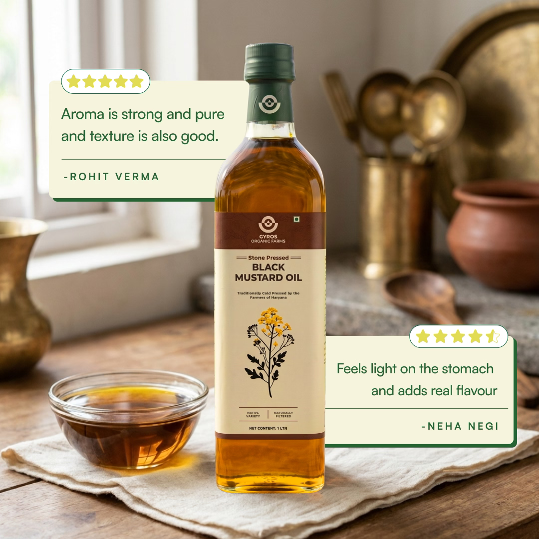 Stone Cold Pressed Black Mustard Oil