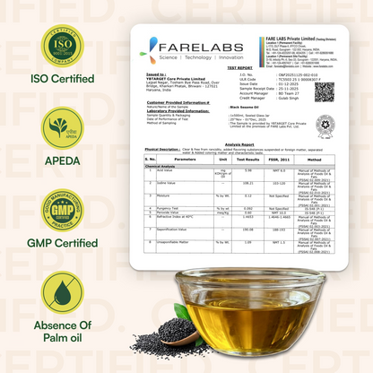 Stone Cold Pressed Black Sesame Oil