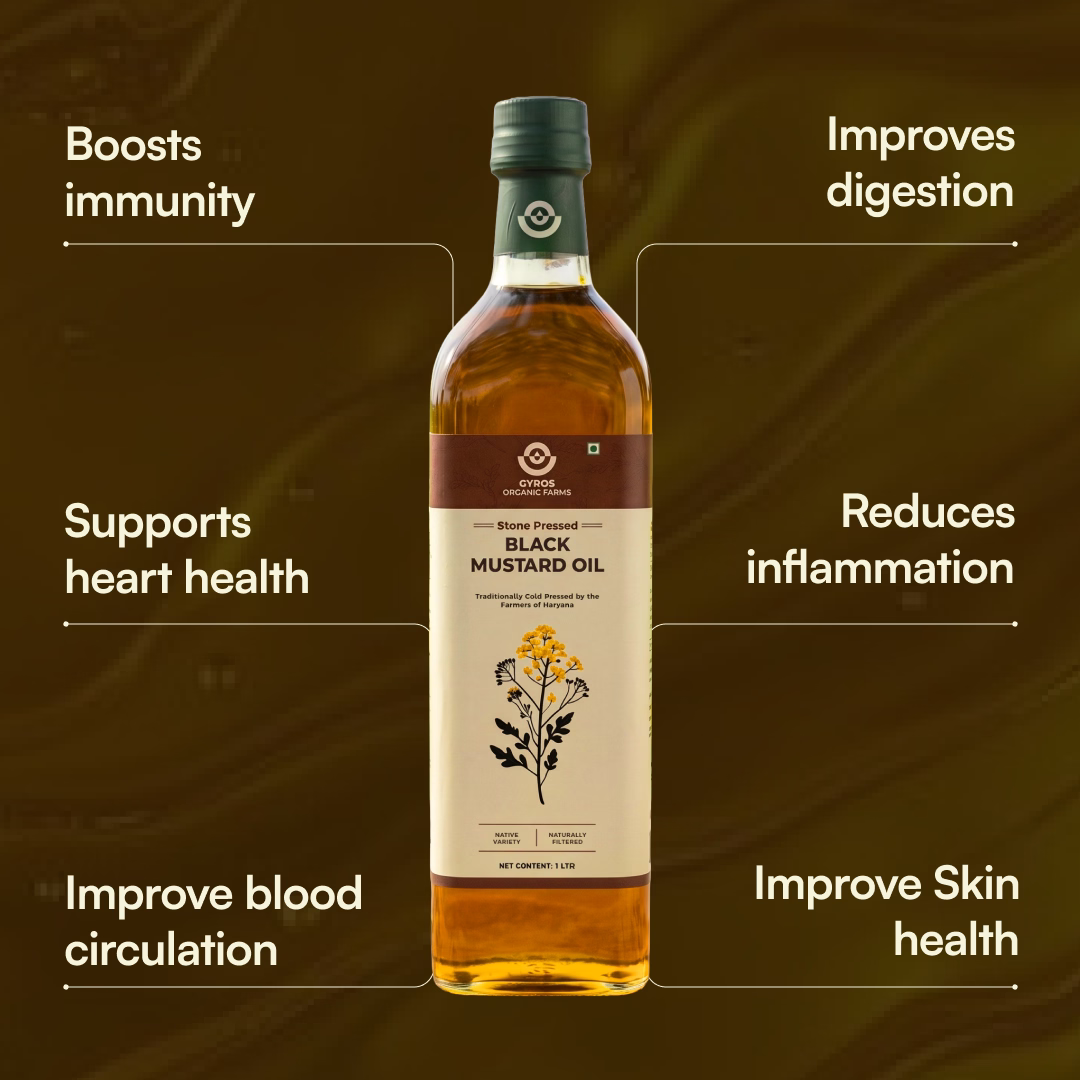 Stone Cold Pressed Black Mustard Oil