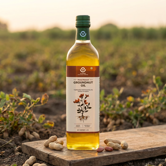 Stone Cold Pressed Groundnut Oil
