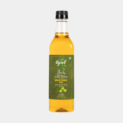 Stone Pressed Yellow Mustard Oil