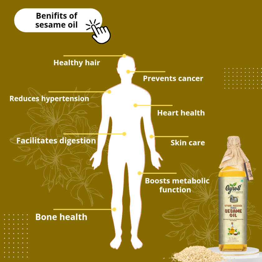 benefits of sesame oil 