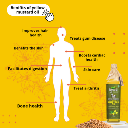 benefits for yellow mustard oil
