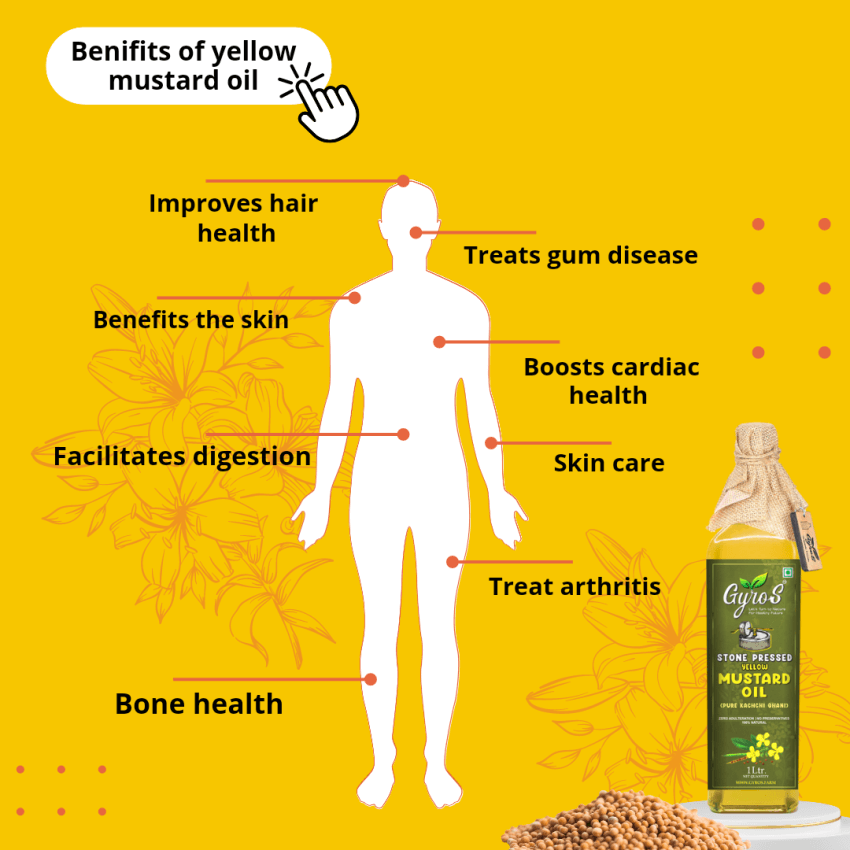 Stone Cold Pressed Yellow Mustard and Sesame Oil Combo | 5L + 5L | zero Adulteration | Sieve Filtered