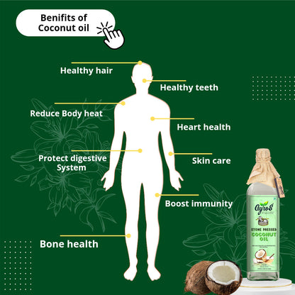 Benefits of cold pressed coconut oil