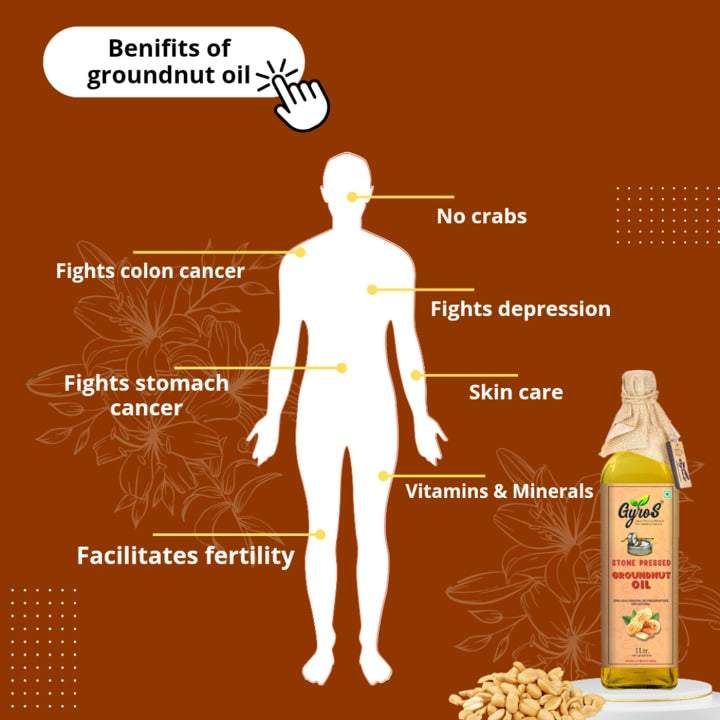 Benefits of groundnut oil