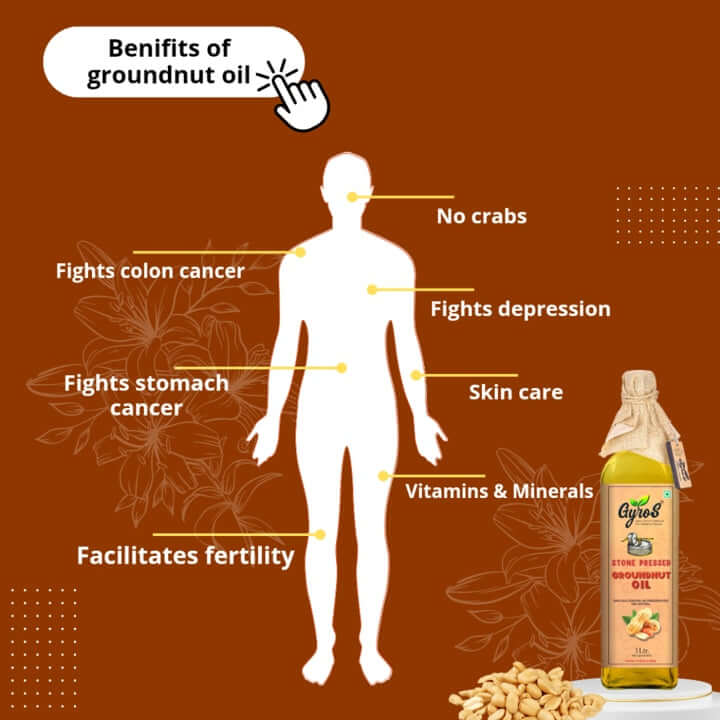 Benefits of groundnut oil