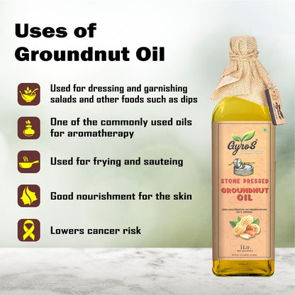 uses of wood pressed groundnut oil