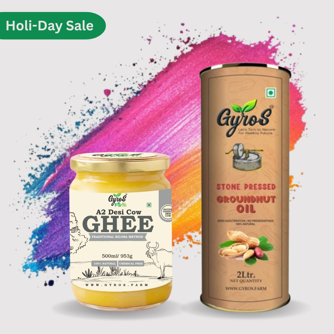 A2 Desi Cow Ghee & Groundnut Stone Pressed Oil