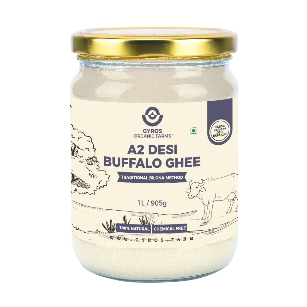 Gyros Organic Farms – A2 Desi Buffalo Ghee