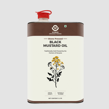 Stone Cold Pressed Black Mustard Oil | 100% Pure | Made From Native Seeds | Zero Preservatives