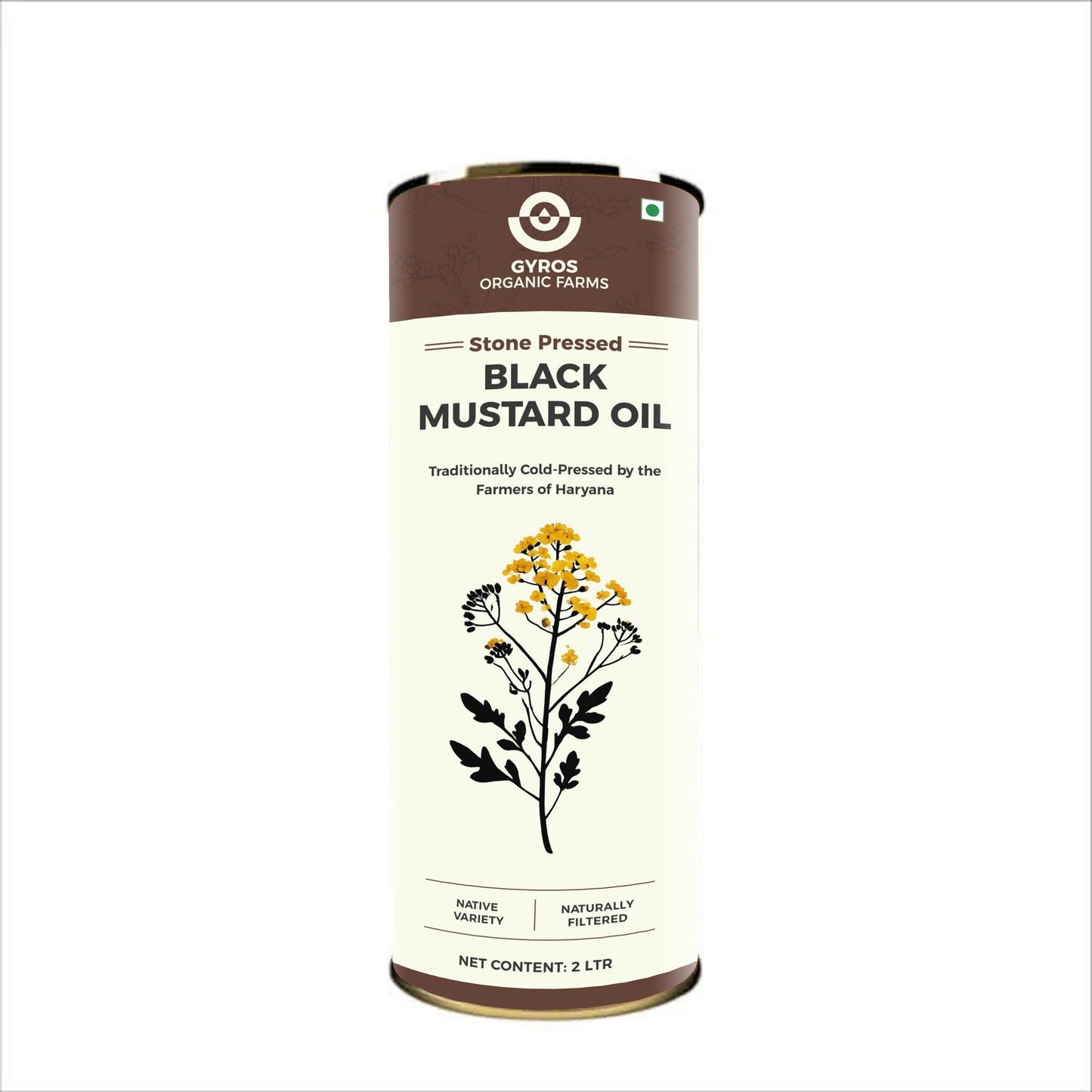 Stone Cold Pressed Black Mustard Oil | 100% Pure | Made From Native Seeds | Zero Preservatives