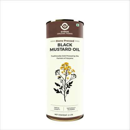 Stone Cold Pressed Black Mustard Oil | 100% Pure | Made From Native Seeds | Zero Preservatives