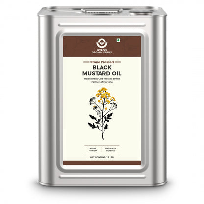 Stone Cold Pressed Black Mustard Oil | 100% Pure | Made From Native Seeds | Zero Preservatives