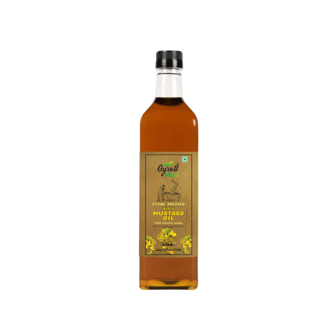 Stone Cold Pressed Black Mustard Oil | 100% Pure | Made From Native Seeds | Zero Preservatives