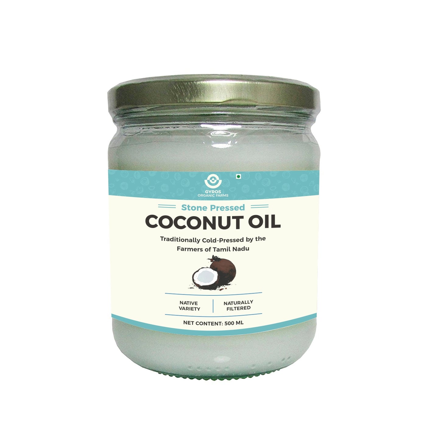 Stone Cold Pressed Coconut Oil | Unrefined | Naturally Extracted | Full of Nutrients