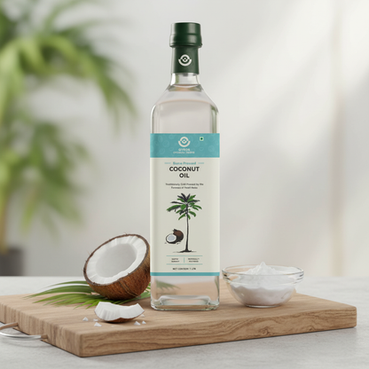 Stone Cold Pressed Coconut Oil | Unrefined | Naturally Extracted | Full of Nutrients