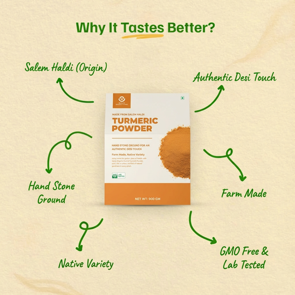 Masala King Combo | Hand Stone Grounded - Haldi Powder | Mirchi Powder | Dhaniya Powder | 200gm each