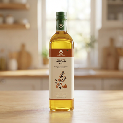 Stone Cold Pressed Almond Oil | Premium Grade | Naturally Extracted | Zero Chemicals