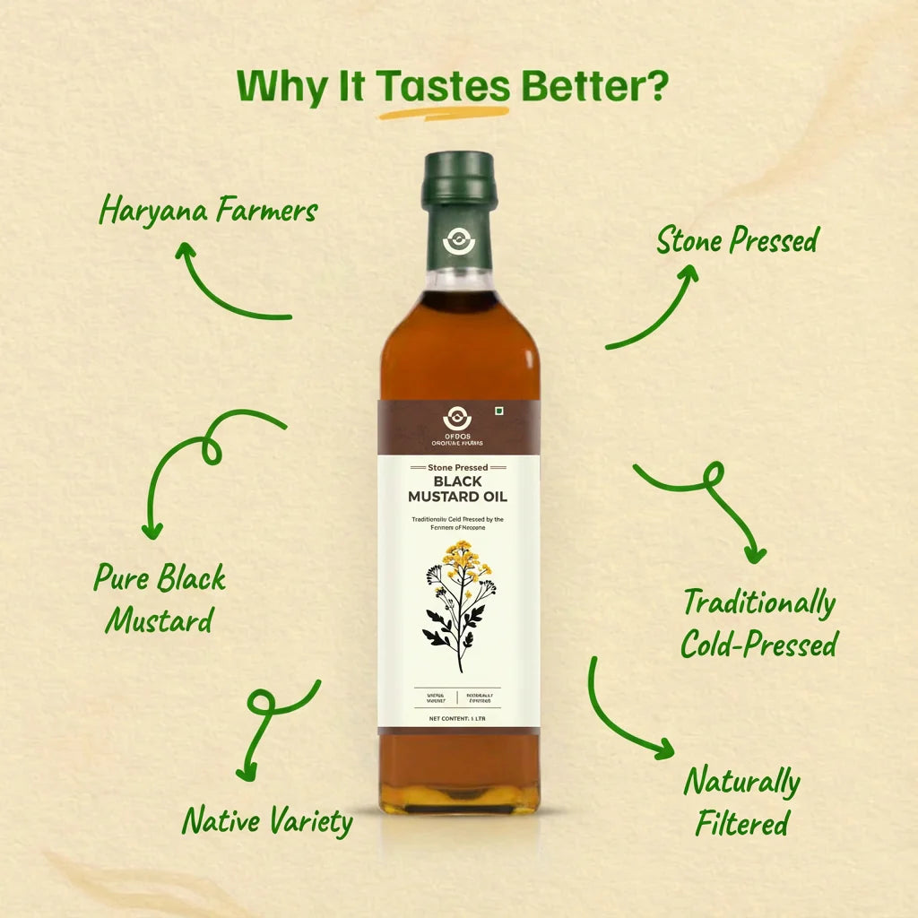 Trial Pack | Yellow & Black Mustard Stone Cold Pressed Oil | Unfiltered | Unadulterated | PET Bottle | New Arrival