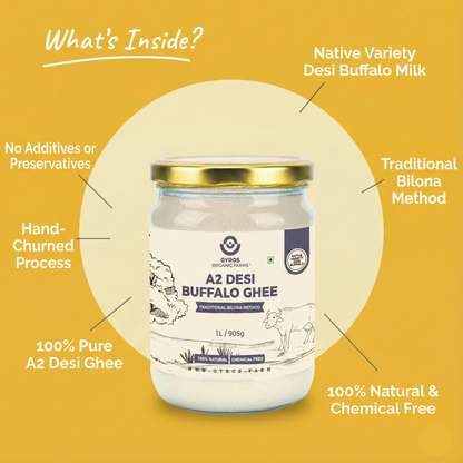 Gyros Organic Farms – A2 Desi Buffalo Ghee