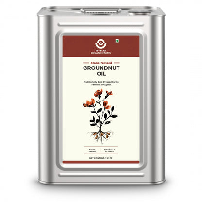 Stone Cold Pressed Groundnut Oil | 100% Pure | Made From High Quality Organic Peanuts