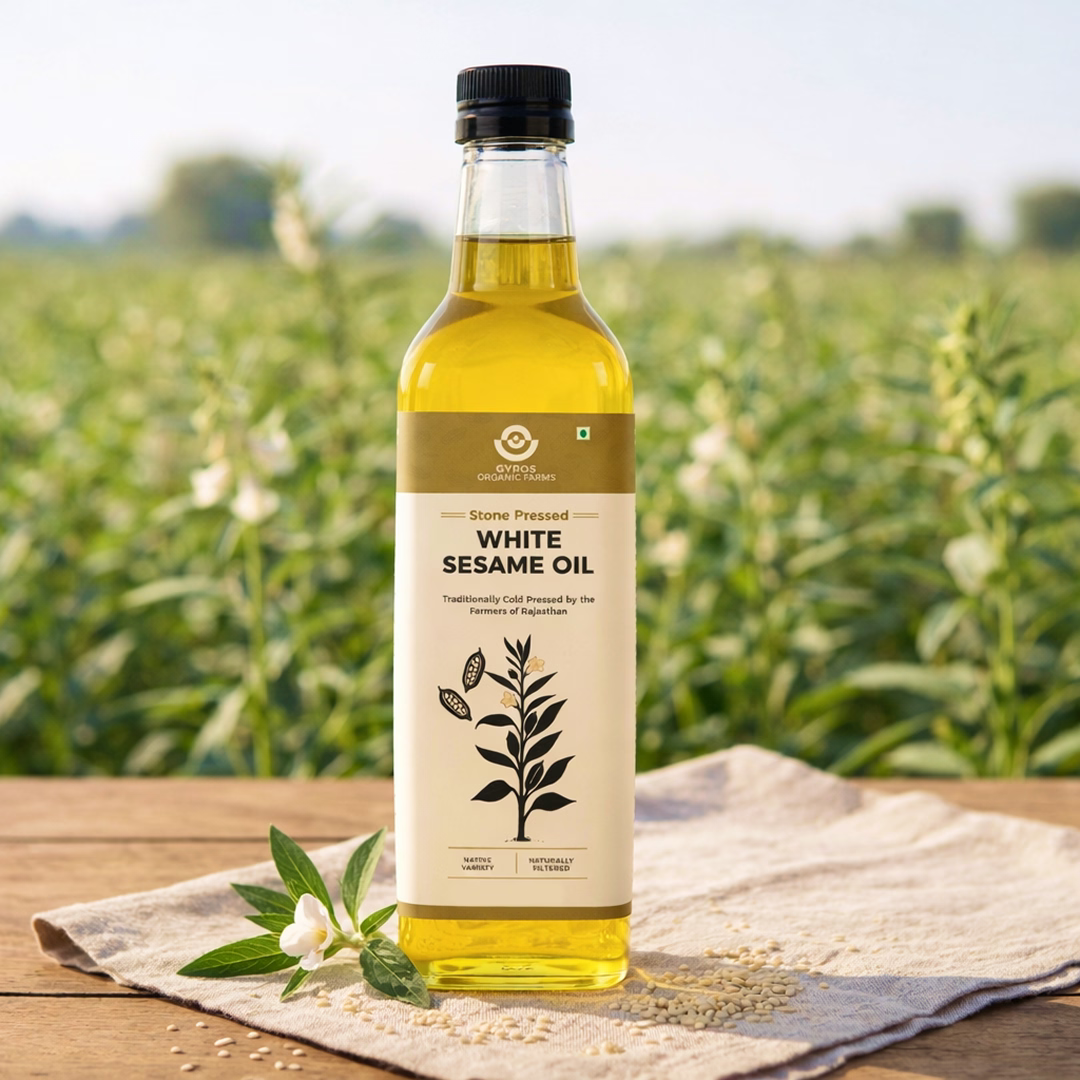 Stone Cold Pressed White Sesame Oil