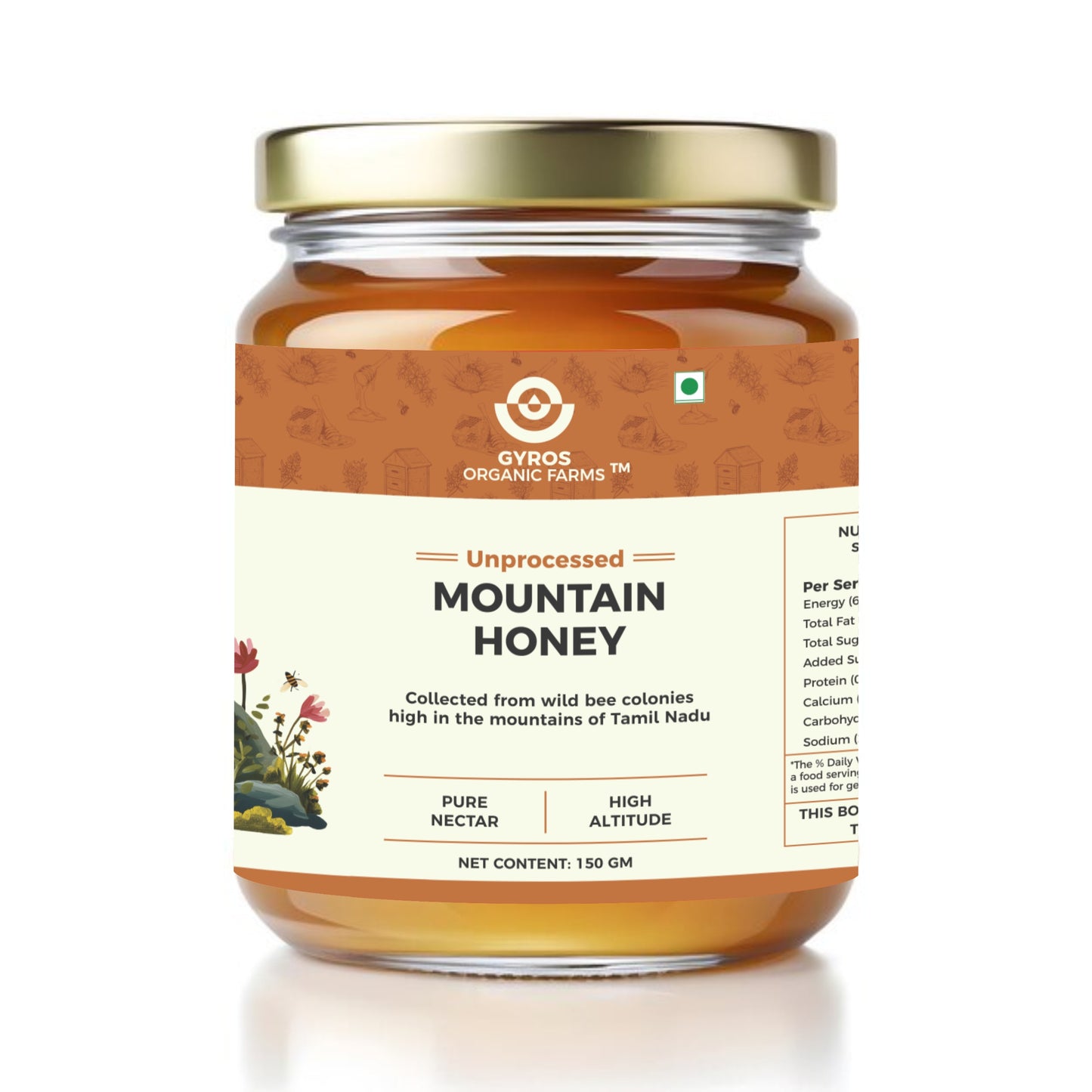 Gyros Mountain Honey – Wild, Raw, Unheated & Harvested from High-Altitude Forests