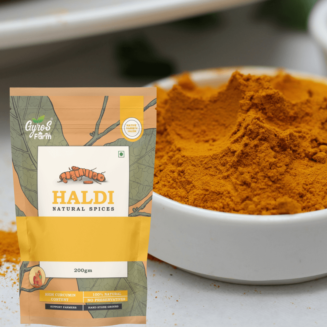 Stone grinded Haldi 