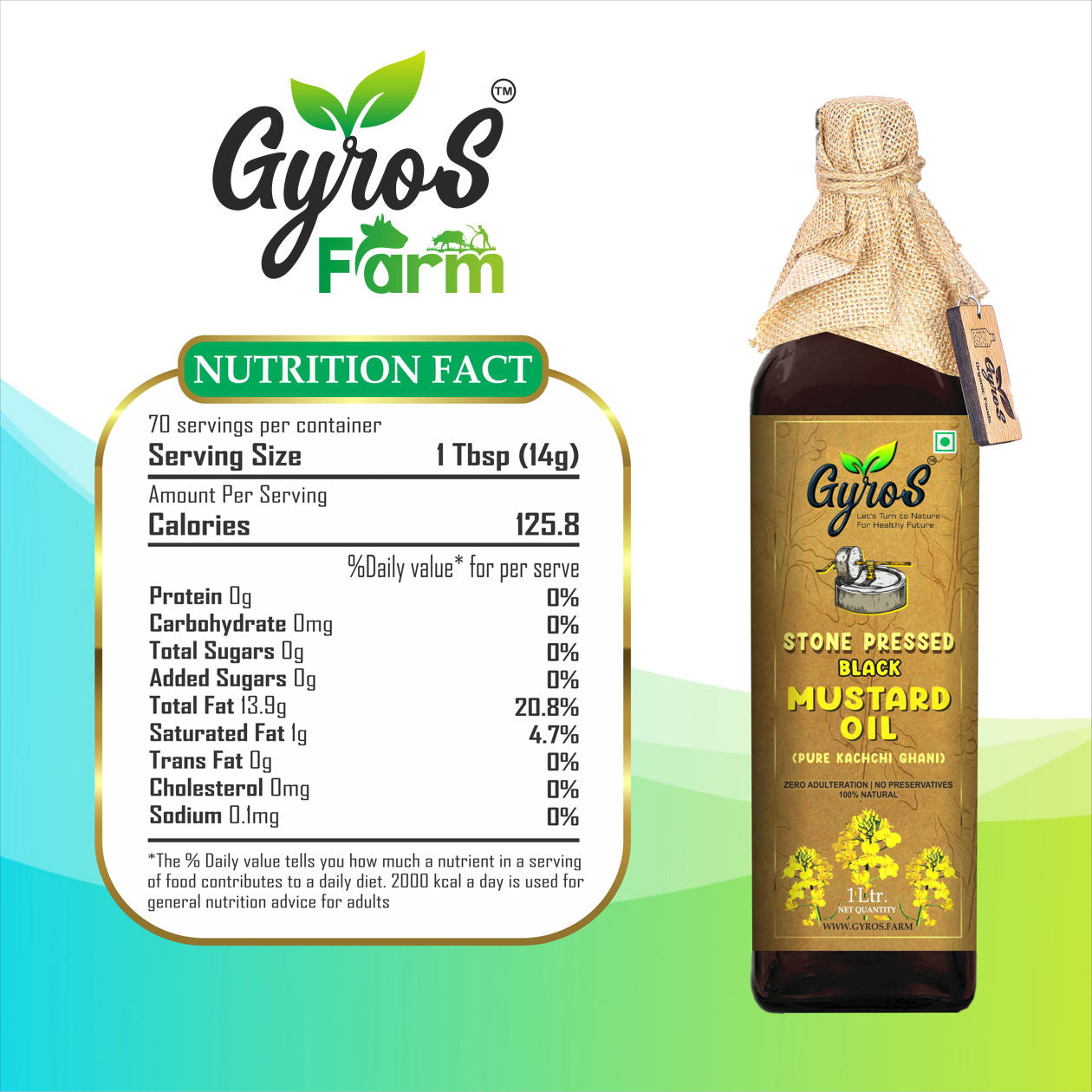 Black Mustard Cold Pressed Oil | sarso tel  with all essential fats and nutrition . 