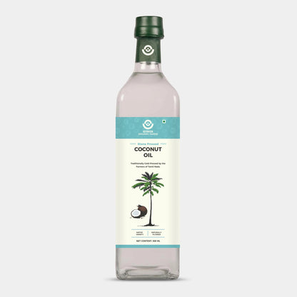 Stone Cold Pressed Coconut Oil | Unrefined | Naturally Extracted | Full of Nutrients