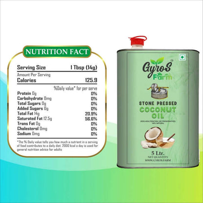 Stone Cold Pressed Coconut and Sesame Oil Combo | 5L + 5L | Zero Adulteration| Sieve Filtered