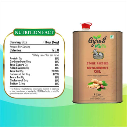 Stone Cold Pressed Groundnut and Sesame Oil Combo | 5L + 5L | zero Adulteration | Sieve Filtered