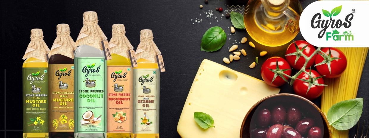 purchase organic cold-pressed oil at gyros