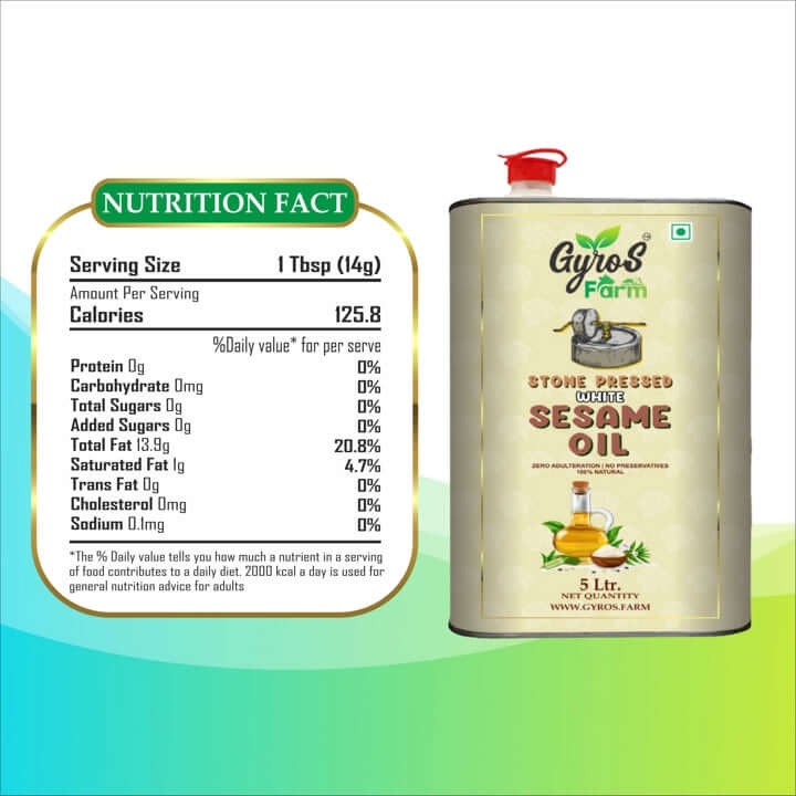 Stone Cold Pressed Coconut and Sesame Oil Combo | 5L + 5L | Zero Adulteration| Sieve Filtered