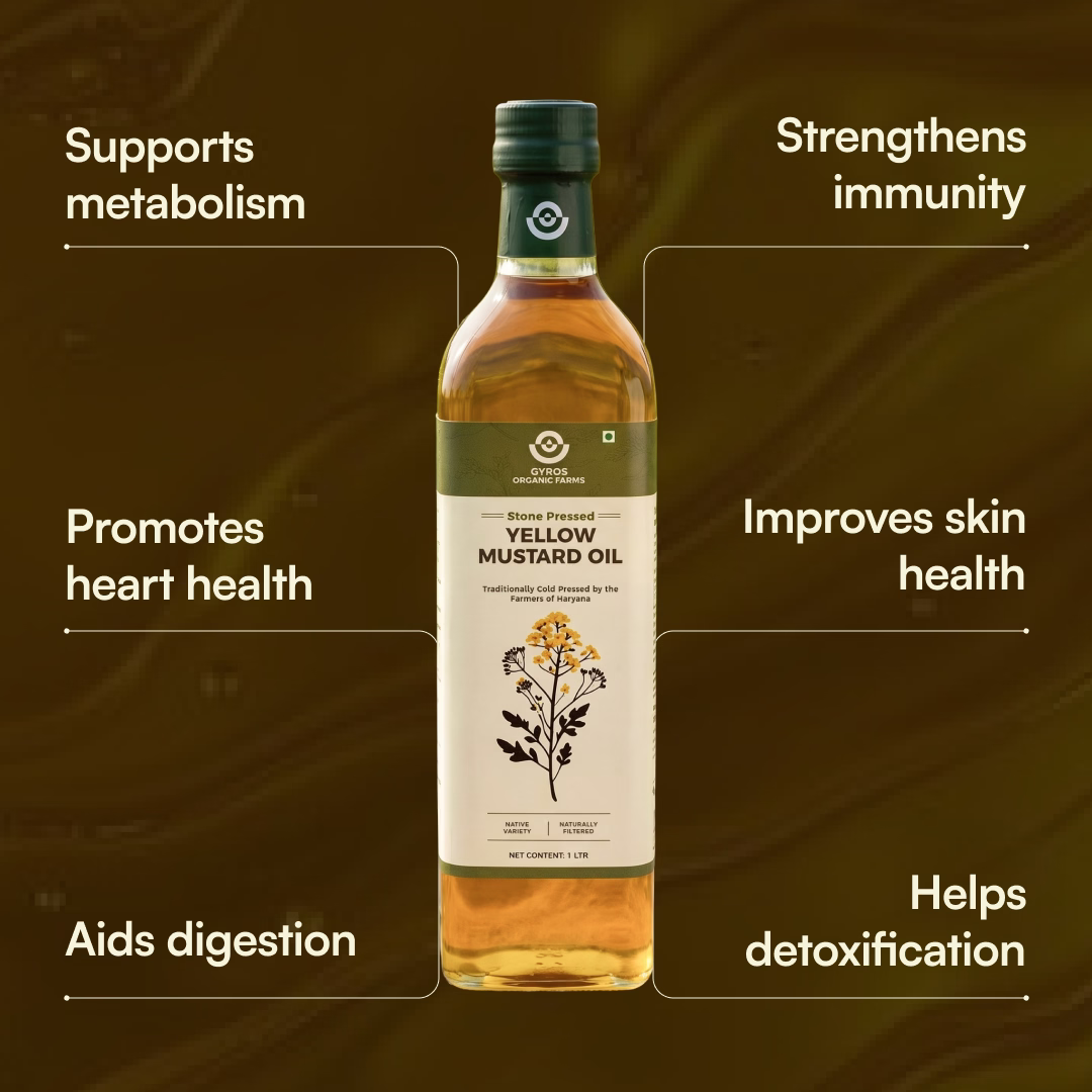 Stone Cold Pressed Yellow Mustard Oil