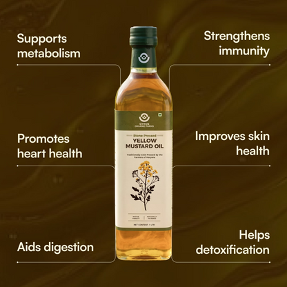 Stone Cold Pressed Yellow Mustard Oil